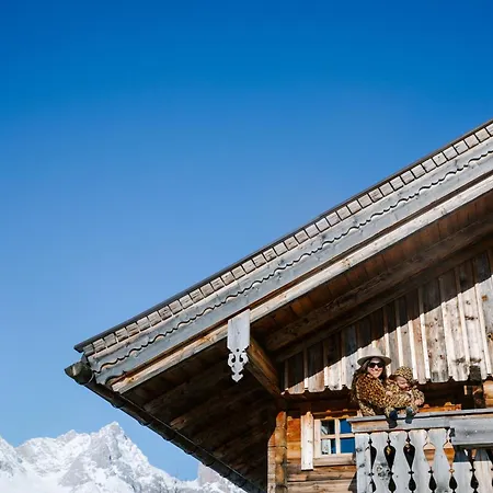 Steinerner Meerblick Dağ evi Saalfelden
